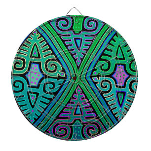 Kuna Indian Diamond Mola Dartboard