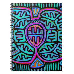 Kuna Indian Mariposa Notebook