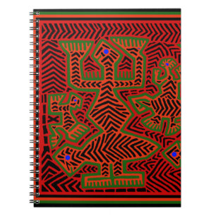Kuna Indian Mola Spirits Notebook