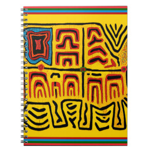 Kuna Indian Tribal Walking Turtle Notebook
