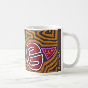 Kuna Mola- Pomegranate Coffee Mug