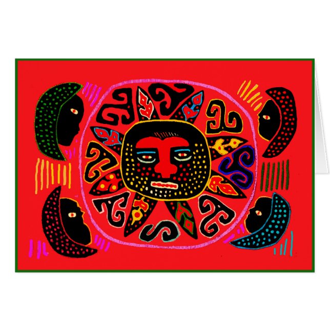 Kuna Tribal Del Sol (Front Horizontal)