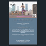 Kundenspezifischer Foto Flyer<br><div class="desc">Kundenspezifischer Foto-Flyer in Blau - Weiß. Gut geeignet für Yoga, Fitness und andere Dienstleistungen. Editieren Sie ihr Produkt einfach in dem Sie ihr Foto / Logo/ QR Code hochladen und ihren Text eingeben. Sie können die Schriftart, Farbe und die Position individuell durch "weitere Personalisierung" auswählen.</div>