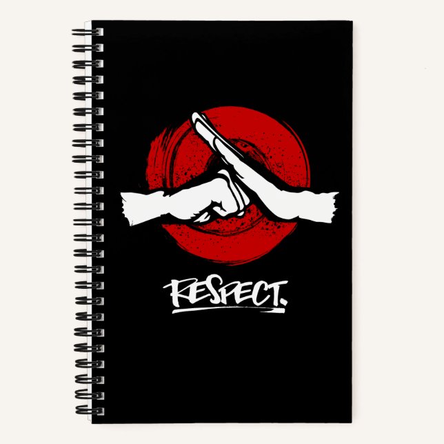 Kung Fu - Arts martiaux - Respect Carnet (Recto)