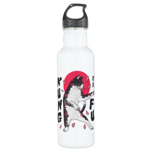 Kung Fu Cat 710 Ml Water Bottle