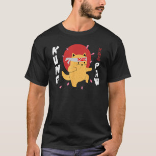 Kung Fu Cat  Fun T-Shirt