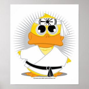 Kung Fu Duck Poster
