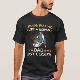 kung fu father material arts fighter black belt T-Shirt