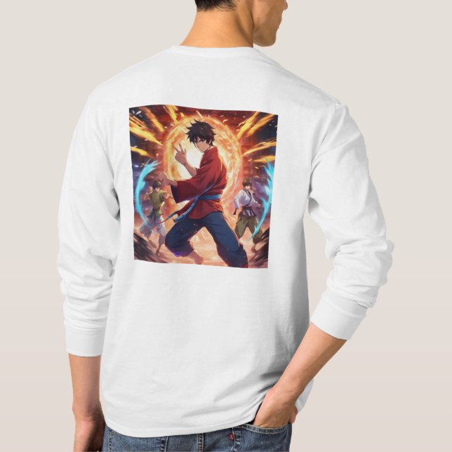 Kung Fu Fighter 4 T-Shirt (Back)