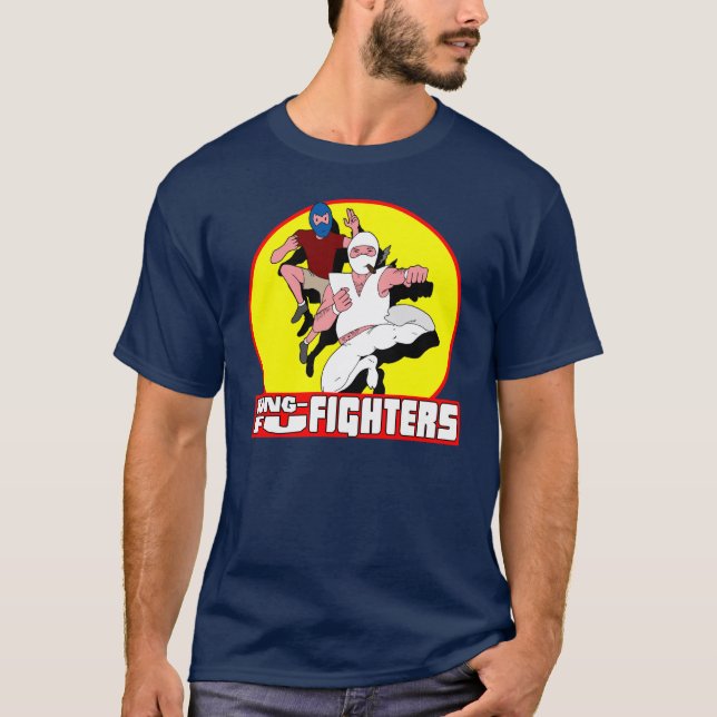 Kung-Fu Fighters - Fu and KJ T-shirt (Front)