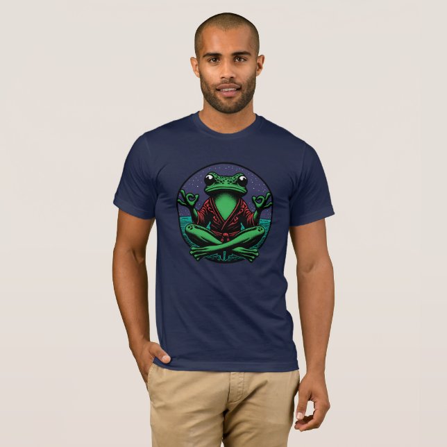 Kung Fu Frog T-Shirt (Front Full)