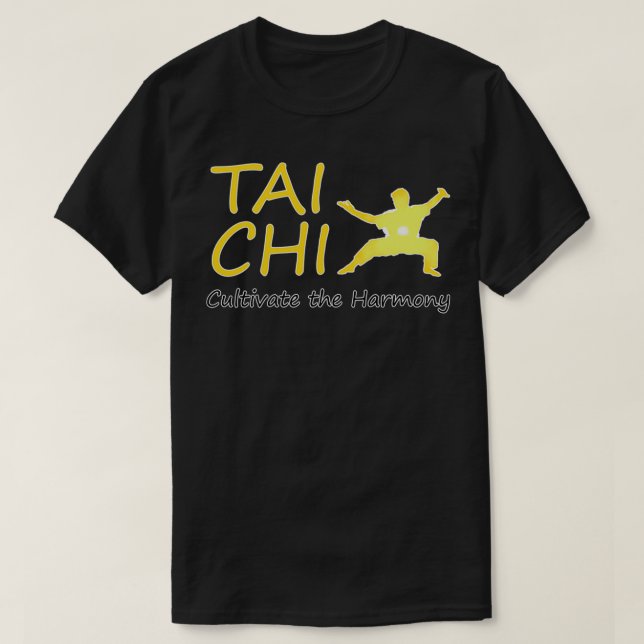 Kung Fu Japan Martial Arts Tai Chi Zen Gift T-Shirt (Design Front)