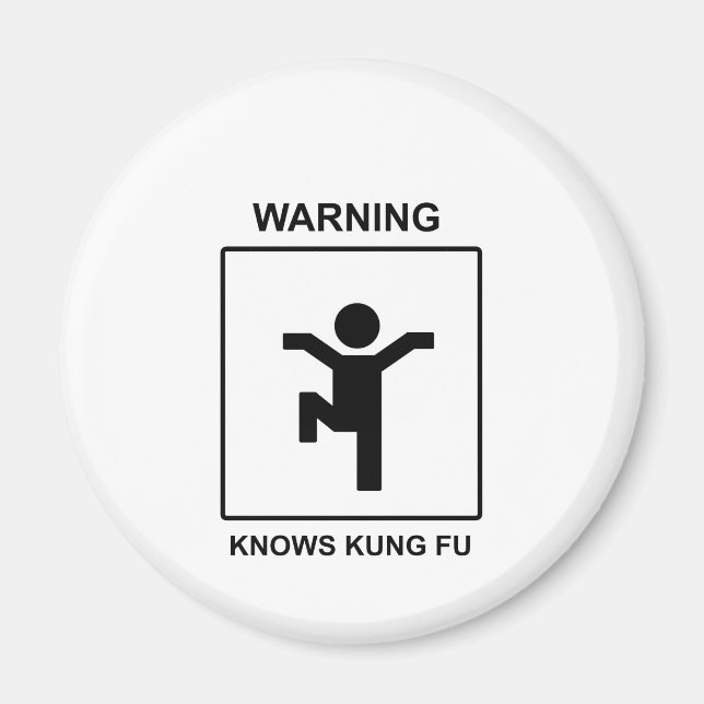 Kung Fu Magnet (Front)