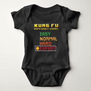 Kung Fu Martial Arts Coach Console Expert Baby Bodysuit