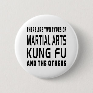 Kung Fu Martial Arts Designs 2 Inch Round Button