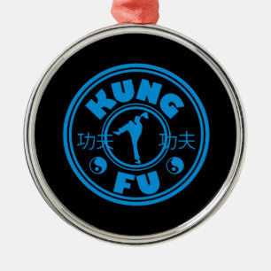 Kung Fu Metal Ornament