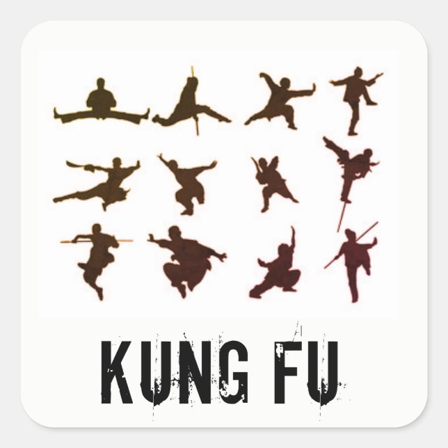 KUNG FU STICKER (Front)