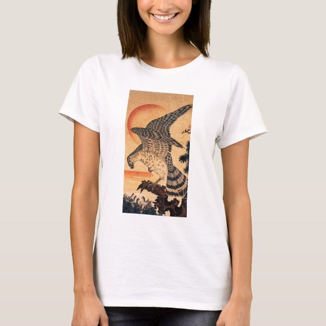 Kuniyoshi Hawk T-Shirt (Front)