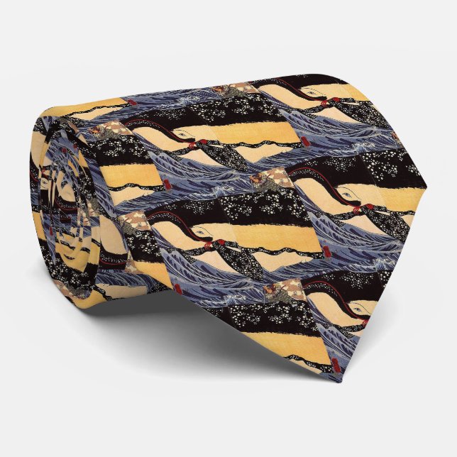 Kuniyoshi Utagawa "Miyamoto Musashi no Kujira Exte Tie (Rolled)