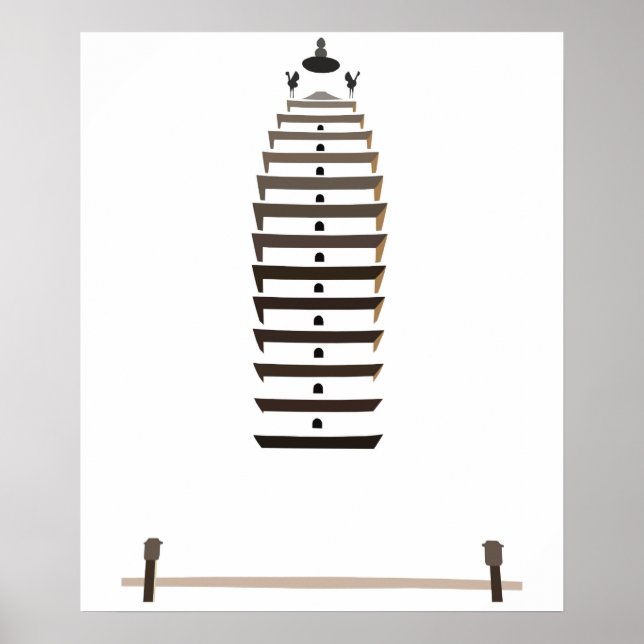 Kunming Tower Poster (Front)