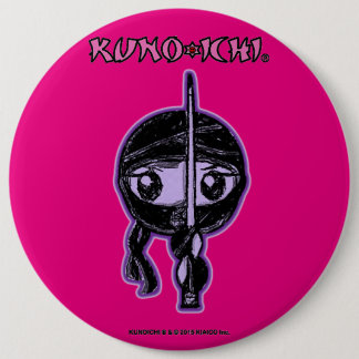 KUNOICHI Pinkish Button
