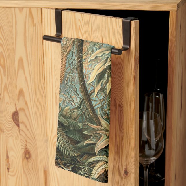 Kunstformen der Natur, Filicinae - Ernst Haeckel Kitchen Towel (Thirds Fold)