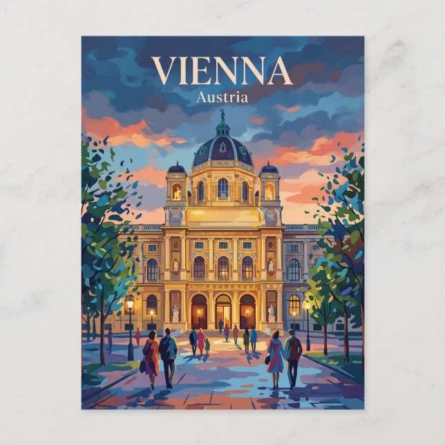 Kunsthistorisches Museum Austria Postcard (Front)