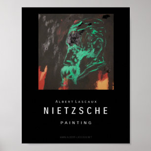Kunstposter 'NIETZSCHE' Poster
