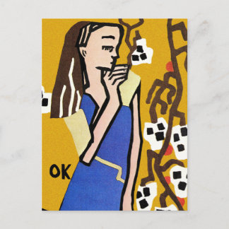 Kunstschau Wien Art by Kokoschka Postcard