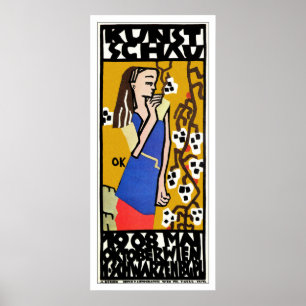 Kunstschau Wien Art Exhibition Poster - Kokoschka