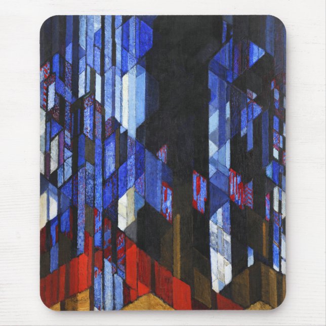 Kupka The Cathedral Fine Art Mouse Pad (Front)