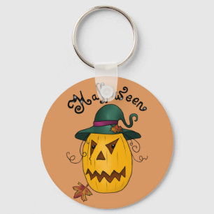 Kürbiskopf Keychain