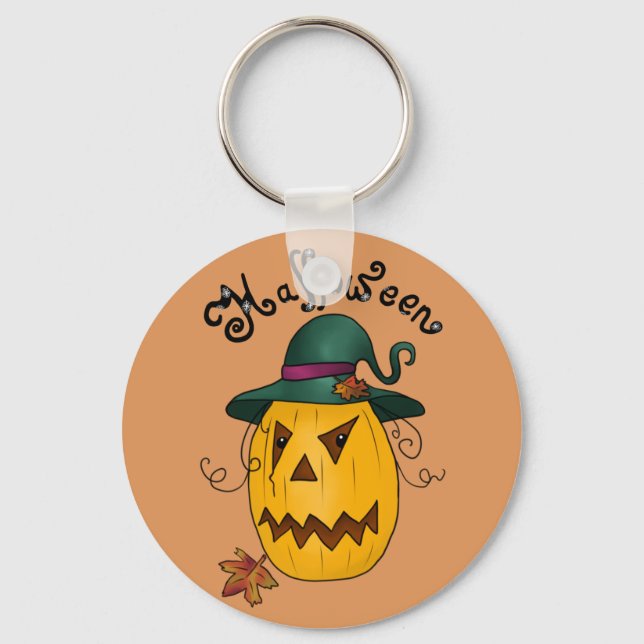 Kürbiskopf Keychain (Front)