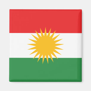 Kurdish Flag Magnet
