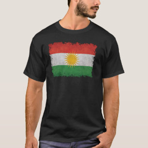 Kurdish Flag of Kurdistan T-Shirt
