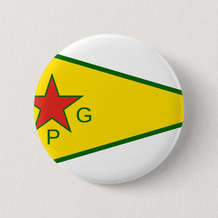 Kurdish Freedom Fighters 2 Inch Round Button