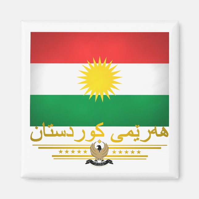 "Kurdish Pride 2" Magnet (Front)