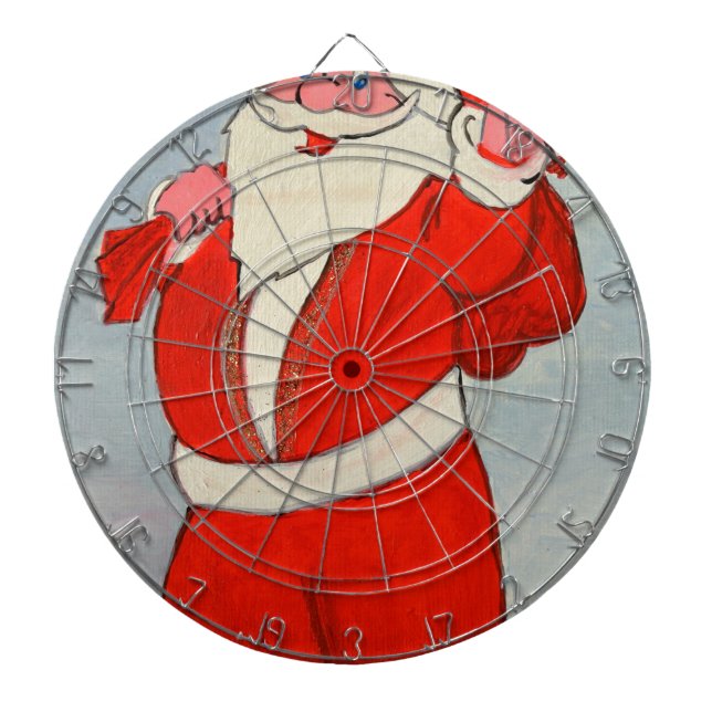Kurdish Santa Dartboard (Front)