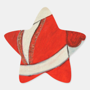 Kurdish Santa Star Sticker