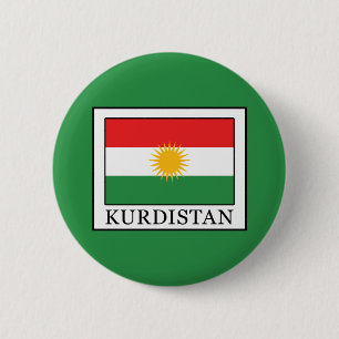Kurdistan 2 Inch Round Button