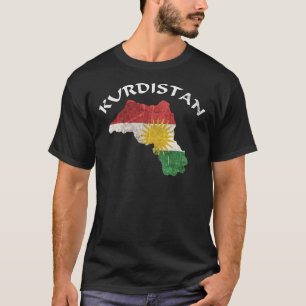 Kurdistan cadeau Drapeau kurde T-shirt classique