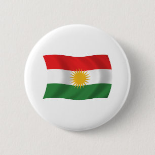 Kurdistan Flag Button