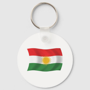 Kurdistan Flag Keychain