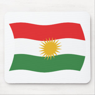 Kurdistan Flag Mousepad