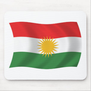 Kurdistan Flag Mousepad