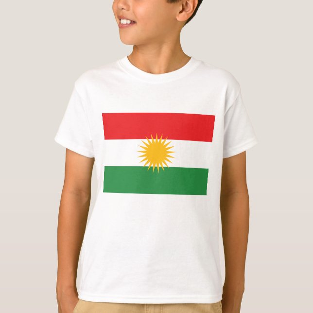 Kurdistan Flag T-Shirt (Front)