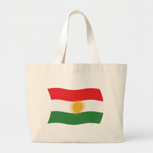 Kurdistan Flag Tote Bag