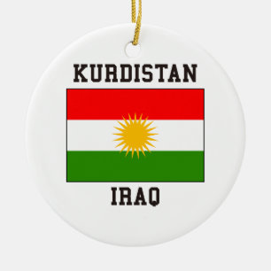 Kurdistan Iraq Ceramic Ornament
