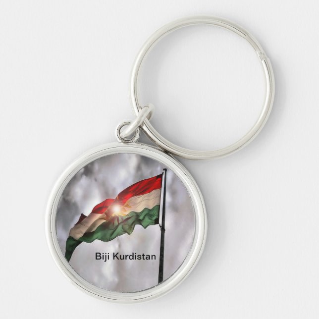 Kurdistan key keychain (Front)