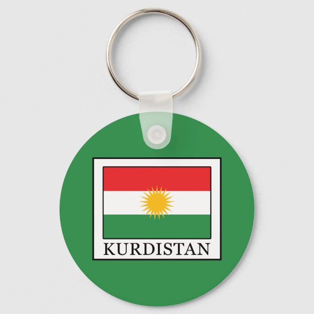 Kurdistan Keychain (Front)